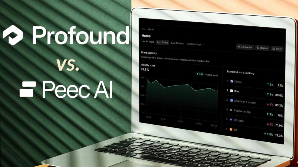 Profound vs Peec AI for AEO: An In-Depth Comparison Before You Invest